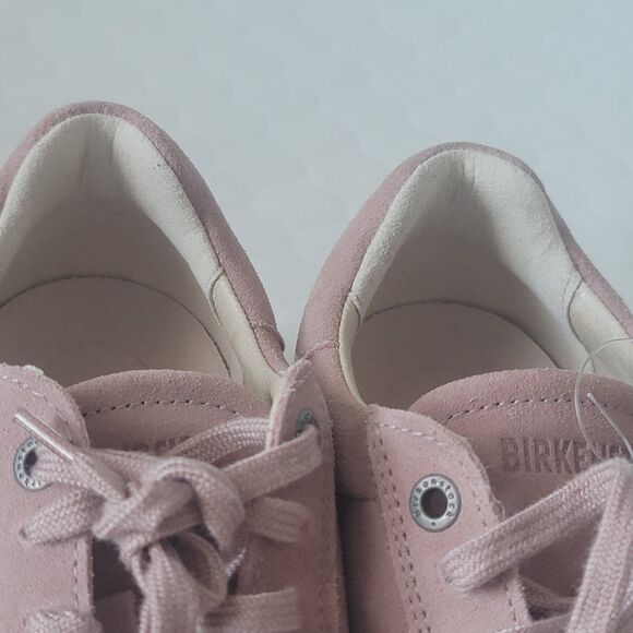 NWT Birkenstock Bend Low Pink Clay Suede Casual Sneakers Narrow Fit size 7 EU38 - Picture 12 of 16
